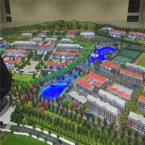 甘肃省公安厅301工程警察学校皋兰规划模型